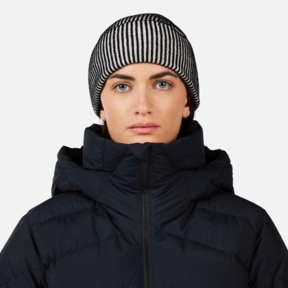 Rossignol W WISPILE RIPSTOP DOWN JKT-BLACK-bunda