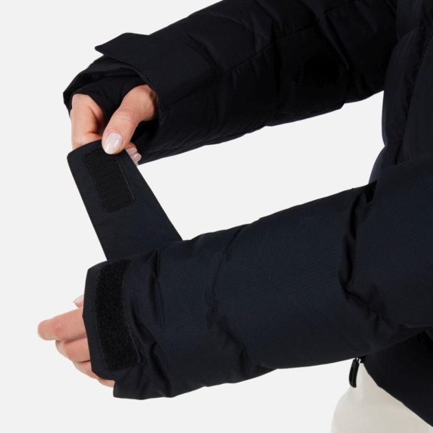 Rossignol W WISPILE RIPSTOP DOWN JKT-BLACK-bunda