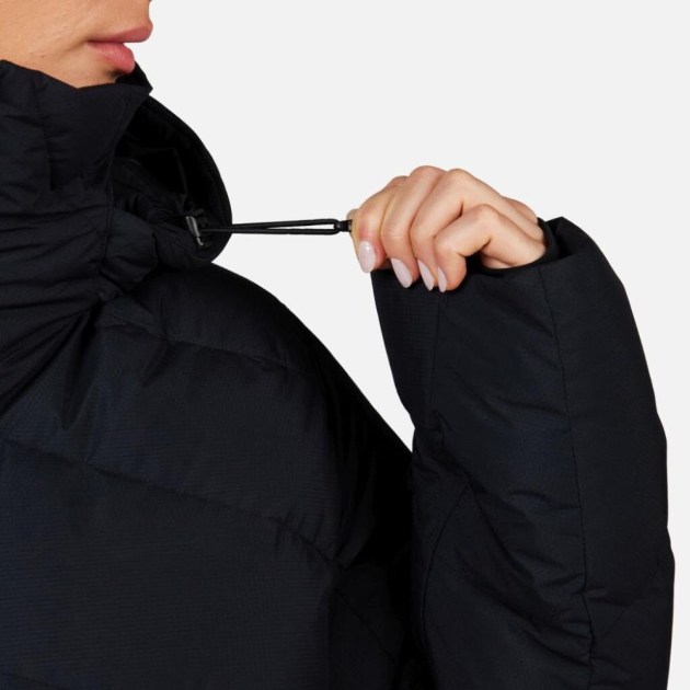 Rossignol W WISPILE RIPSTOP DOWN JKT-BLACK-bunda