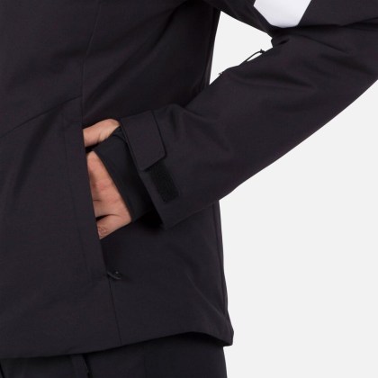 Rossignol W STRAWPILE JKT-BLACK-bunda