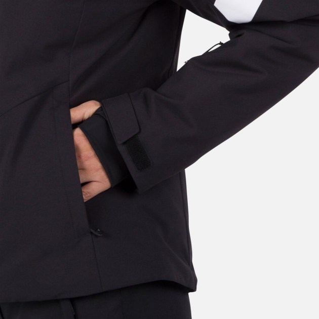 Rossignol W STRAWPILE JKT-BLACK-bunda