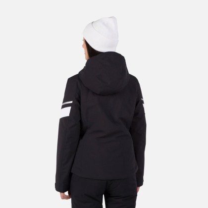 Rossignol W STRAWPILE JKT-BLACK-bunda