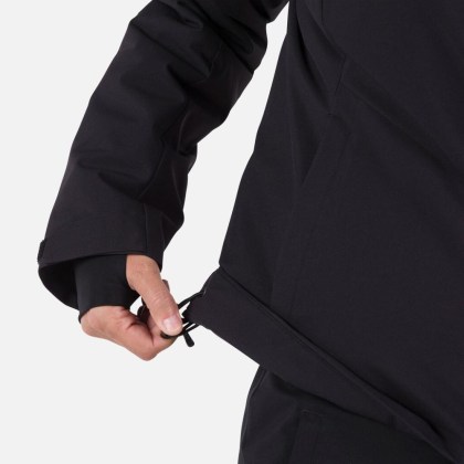 Rossignol W STRAWPILE JKT-BLACK-bunda