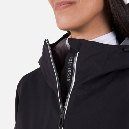 Rossignol W STRAWPILE JKT-BLACK-bunda
