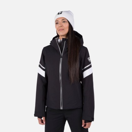 Rossignol W STRAWPILE JKT-BLACK-bunda