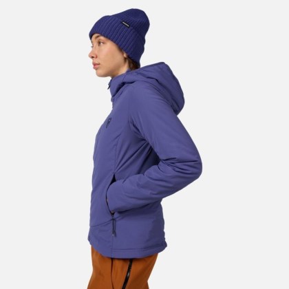 Rossignol W OPSIDE HOODIE JKT-FUTURE BLUE-bunda