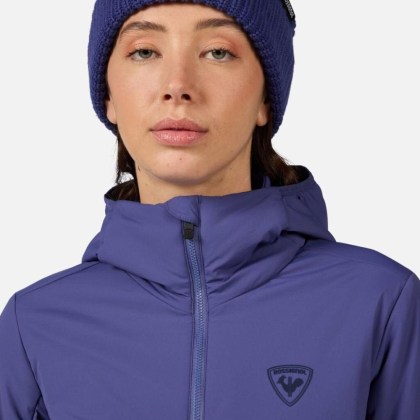Rossignol W OPSIDE HOODIE JKT-FUTURE BLUE-bunda