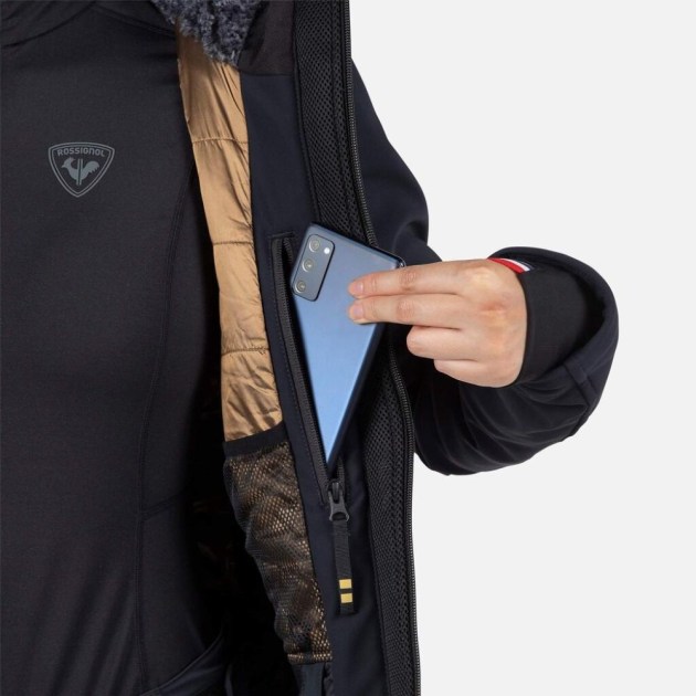 Rossignol W CIELOALTO JKT-BLACK-bunda