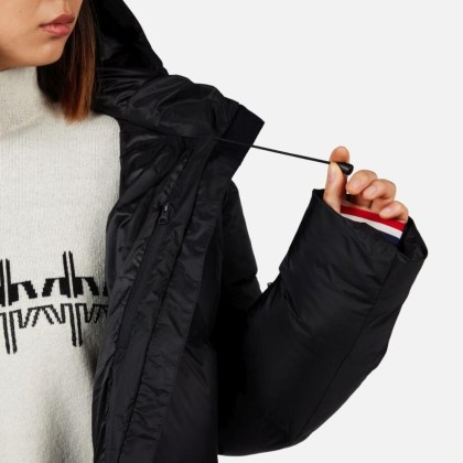 Rossignol W DAILLE DOWN JKT-BLACK-bunda