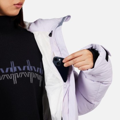 Rossignol W DAILLE DOWN JKT-GALACTIC LILAC-bunda