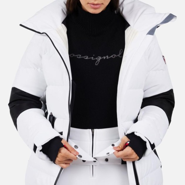 Rossignol W CIASTEL DOWN MIX JKT-WHITE-bunda