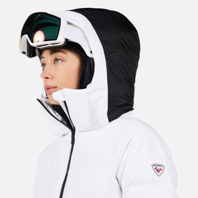 Rossignol W CIASTEL DOWN MIX JKT-WHITE-bunda