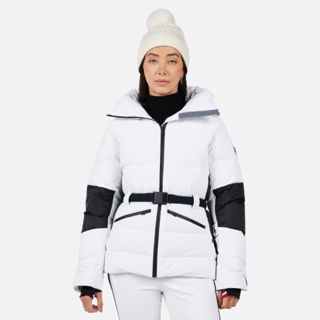 Rossignol W CIASTEL DOWN MIX JKT-WHITE-bunda