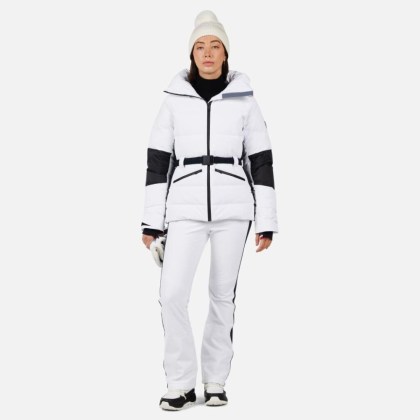 Rossignol W CIASTEL DOWN MIX JKT-WHITE-bunda