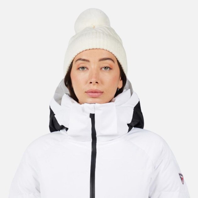 Rossignol W CIASTEL DOWN MIX JKT-WHITE-bunda