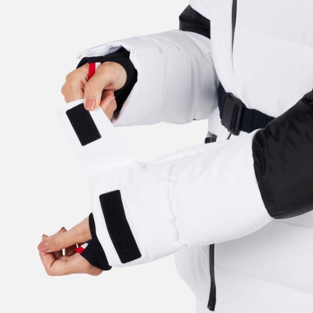 Rossignol W CIASTEL DOWN MIX JKT-WHITE-bunda