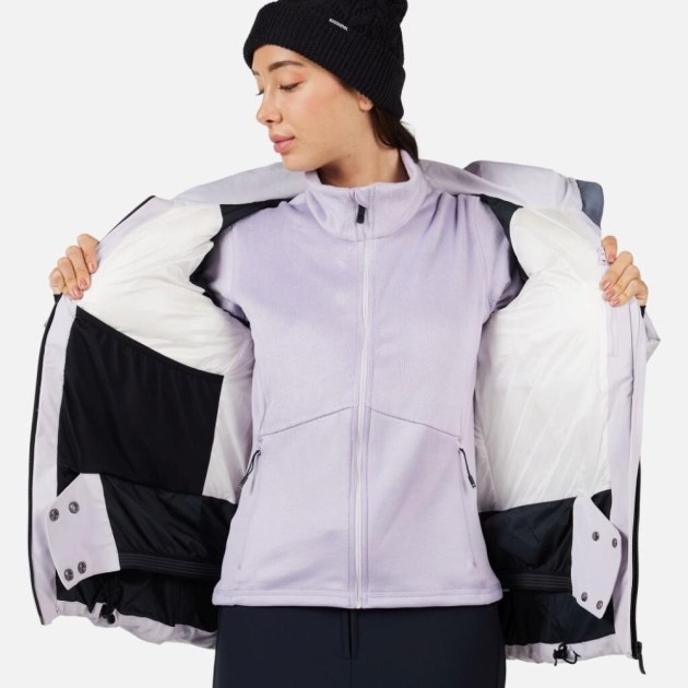 Rossignol W CIASTEL DOWN MIX JKT-GALACTIC LILAC-bunda