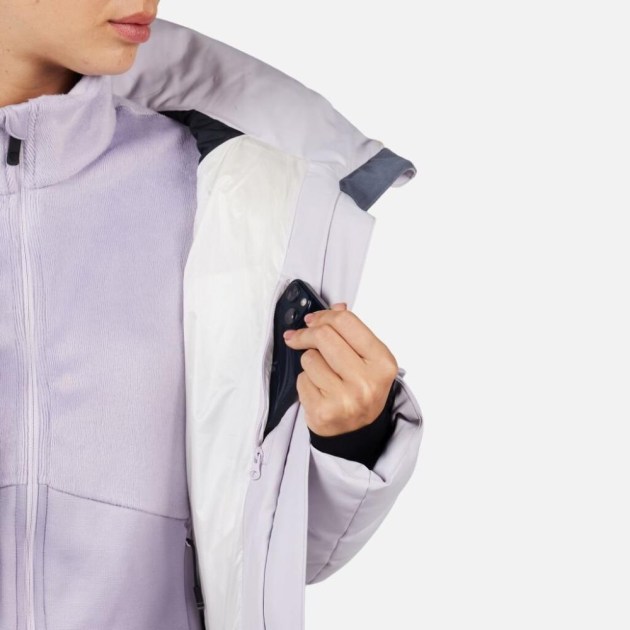 Rossignol W CIASTEL DOWN MIX JKT-GALACTIC LILAC-bunda