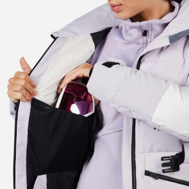 Rossignol W CIASTEL DOWN MIX JKT-GALACTIC LILAC-bunda