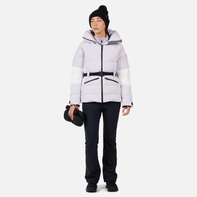 Rossignol W CIASTEL DOWN MIX JKT-GALACTIC LILAC-bunda