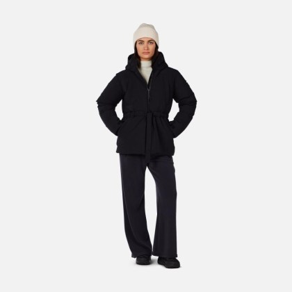 Rossignol W CHAVANETTE DOWN PARKA-BLACK-bunda