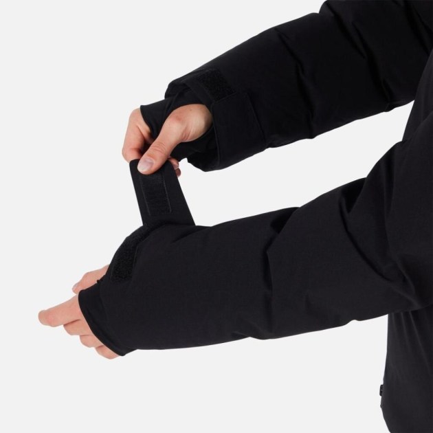 Rossignol W CHAVANETTE DOWN PARKA-BLACK-bunda