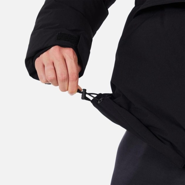 Rossignol W CHAVANETTE DOWN PARKA-BLACK-bunda