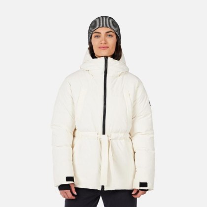 Rossignol W CHAVANETTE DOWN PARKA-NATURE WHITE-bunda