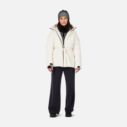Rossignol W CHAVANETTE DOWN PARKA-NATURE WHITE-bunda