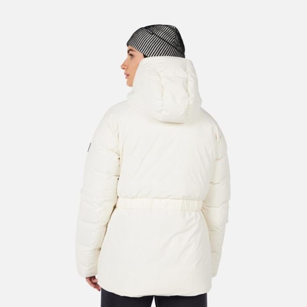 Rossignol W CHAVANETTE DOWN PARKA-NATURE WHITE-bunda