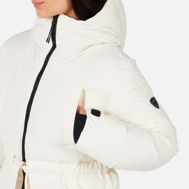 Rossignol W CHAVANETTE DOWN PARKA-NATURE WHITE-bunda