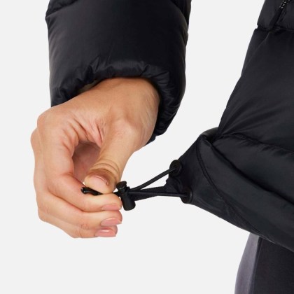 Rossignol W ARETU DOWN HOODIE JKT-BLACK-bunda