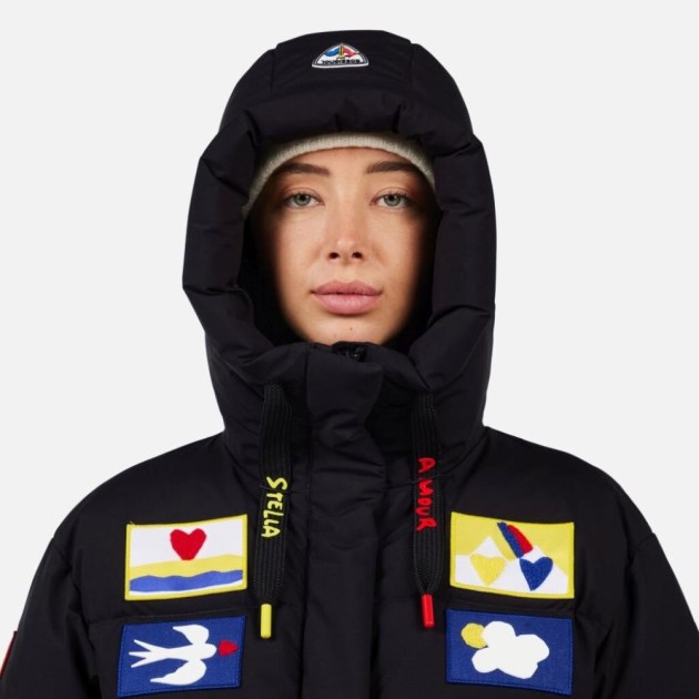 Rossignol W JCC ALLSNOW DOWN JKT-BLACK-bunda