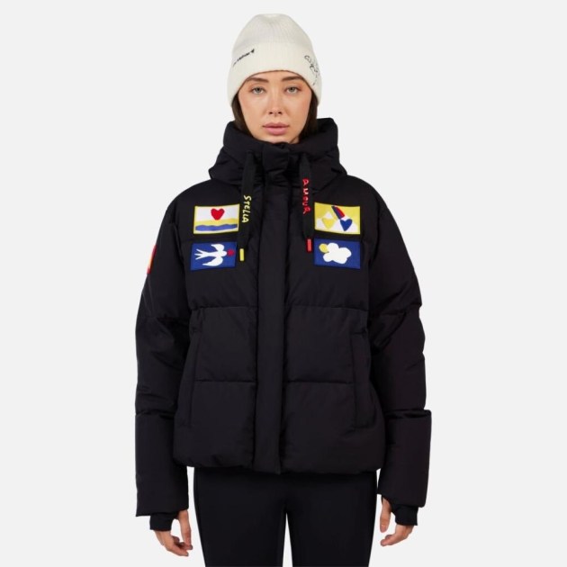 Rossignol W JCC ALLSNOW DOWN JKT-BLACK-bunda