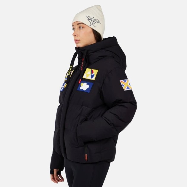 Rossignol W JCC ALLSNOW DOWN JKT-BLACK-bunda