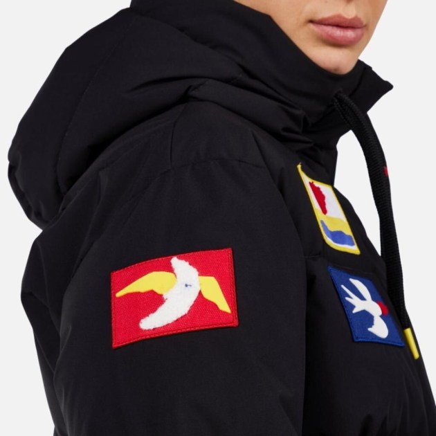 Rossignol W JCC ALLSNOW DOWN JKT-BLACK-bunda