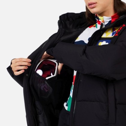 Rossignol W JCC ALLSNOW DOWN JKT-BLACK-bunda