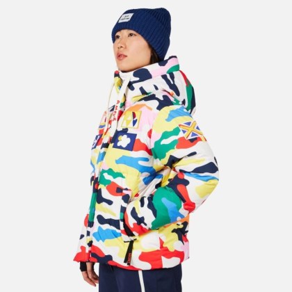 Rossignol W JCC ALLSNOW DOWN JKT-JCC CAMO PRINT-bunda
