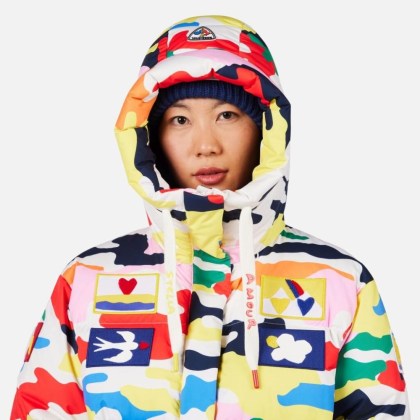 Rossignol W JCC ALLSNOW DOWN JKT-JCC CAMO PRINT-bunda