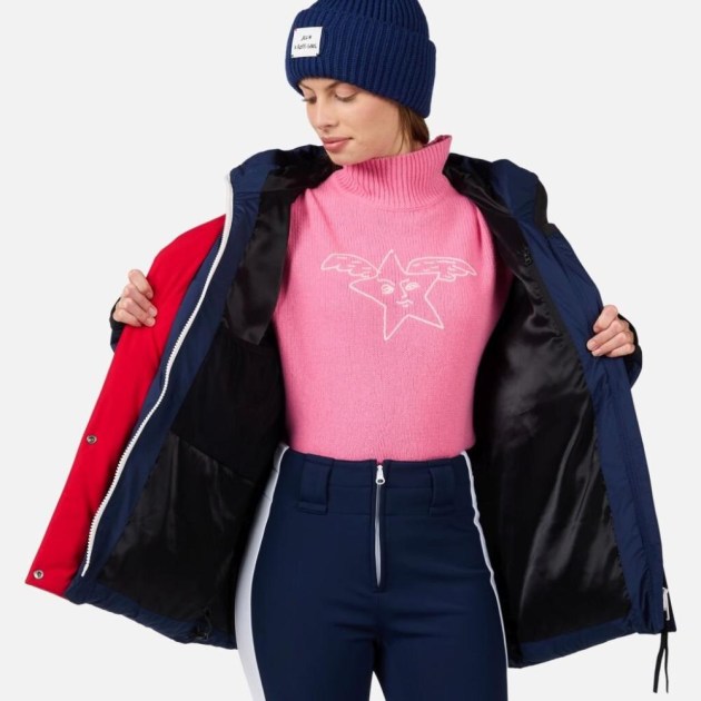Rossignol W JCC FLAG DOWN PARKA-COSMIC BLUE-bunda