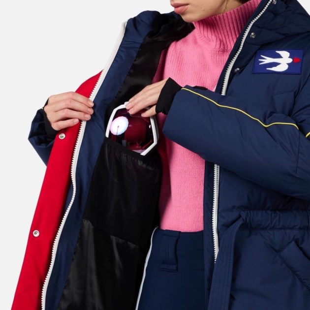 Rossignol W JCC FLAG DOWN PARKA-COSMIC BLUE-bunda