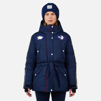 Rossignol W JCC FLAG DOWN PARKA-COSMIC BLUE-bunda