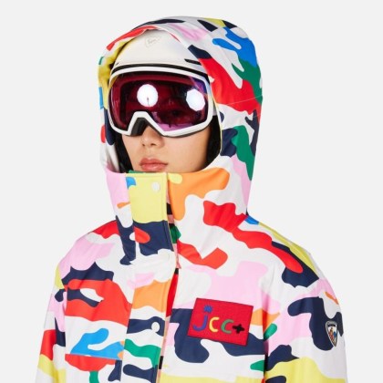 Rossignol W JCC VALTHOR JKT-JCC CAMO PRINT-bunda