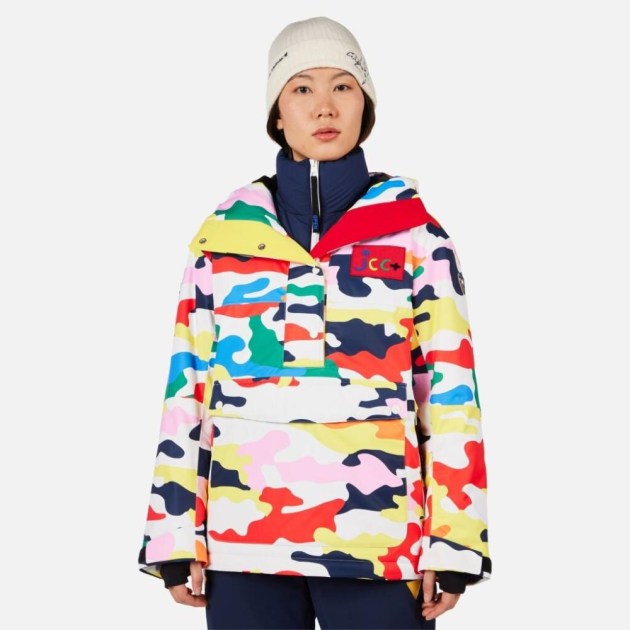 Rossignol W JCC VALTHOR JKT-JCC CAMO PRINT-bunda
