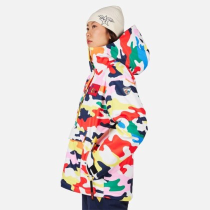 Rossignol W JCC VALTHOR JKT-JCC CAMO PRINT-bunda