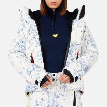 Rossignol W JCC SUBLIM JKT-SNOW ANGEL ARTIC PRINT-bunda
