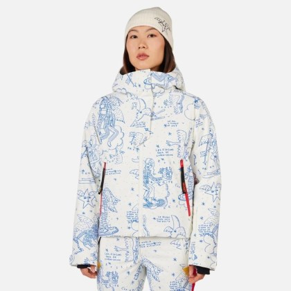 Rossignol W JCC SUBLIM JKT-SNOW ANGEL ARTIC PRINT-bunda