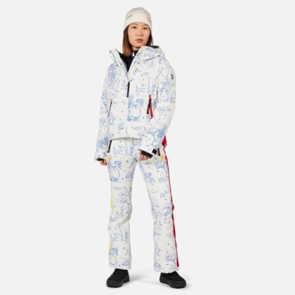 Rossignol W JCC SUBLIM JKT-SNOW ANGEL ARTIC PRINT-bunda