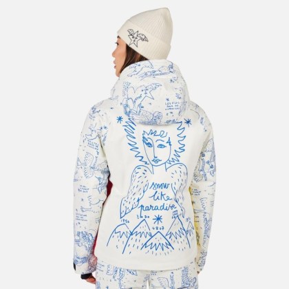 Rossignol W JCC SUBLIM JKT-SNOW ANGEL ARTIC PRINT-bunda