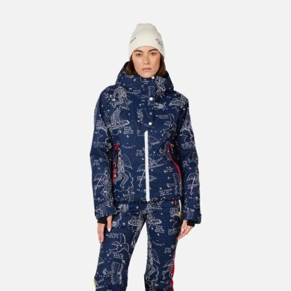 Rossignol W JCC SUBLIM JKT-SNOW ANGEL COSMIC PRINT-bunda